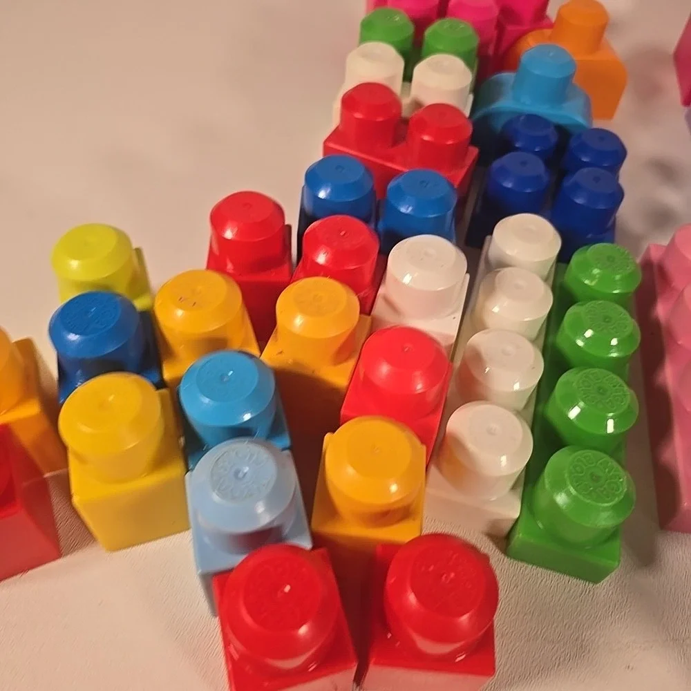 Mega Bloks First Building Blocks Classic Over 50 Pieces‎ Builders Toy Set